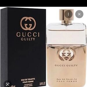 Gucci Guilty Pour Femme - Rose Gold & Clear Bottle